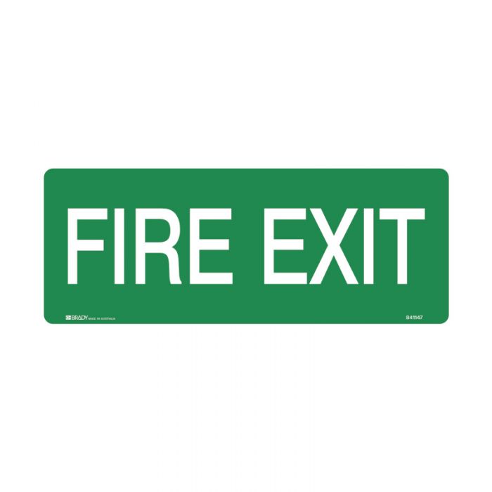 841147 Exit Sign - Fire Exit 