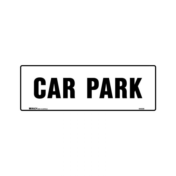 842328 Garden & Lawn Sign - Car Park 