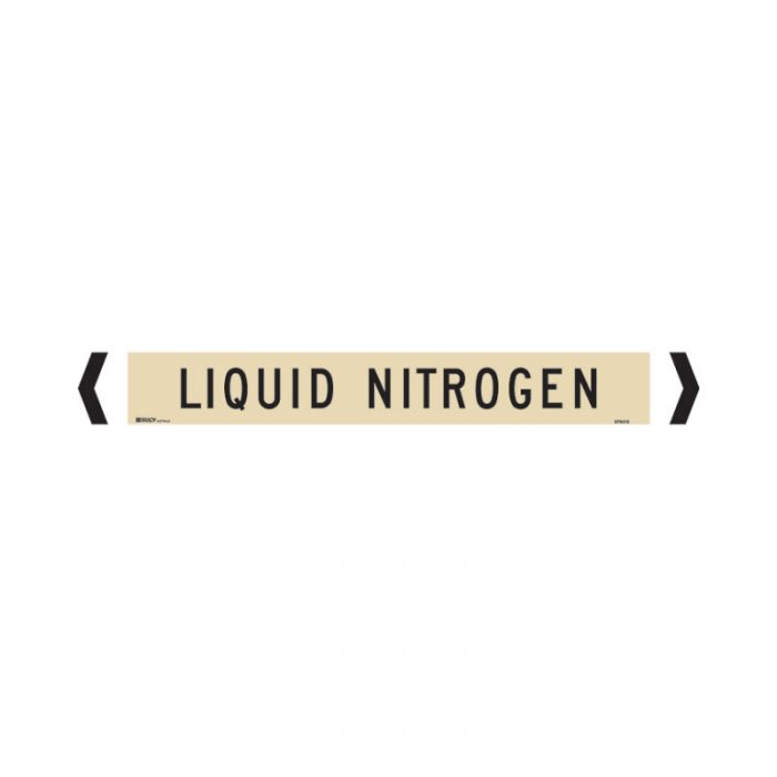 842450 Pipemarker - Liquide Nitrogen