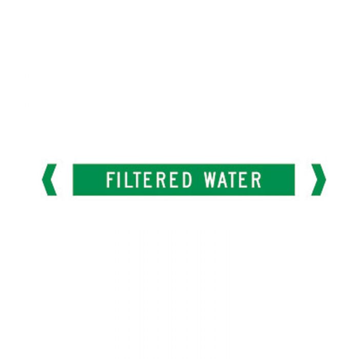 892075 Pipemarker - Filtered Water