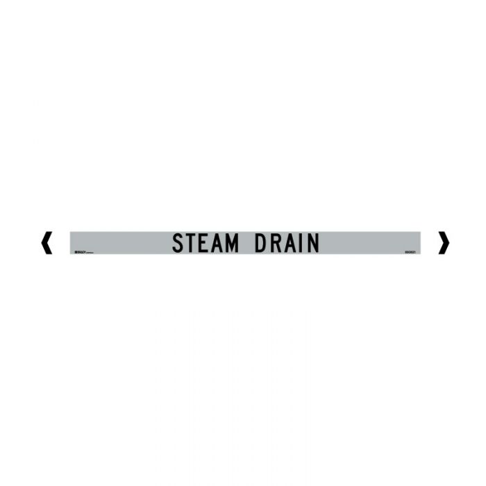 893821 Pipemarker - Steam Drain