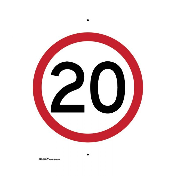 Speed Limit Sign - 20