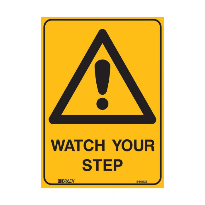 PF872643 UltraTuff Sign - Watch Your Step 