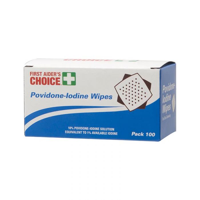 FAC Povidine Iodine Wipes Pack of 100