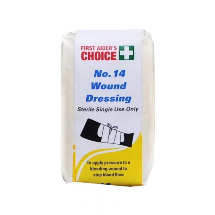 First Aiders Choice Wound Dressing No.14 - Medium